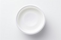 Yogurt cup packaging  bowl porcelain lighting.