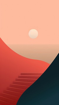  Minimal wallpaper nature sky architecture. AI generated Image by rawpixel.