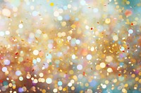 Party confetti pattern bokeh effect background backgrounds glitter gold.