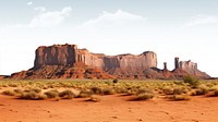 Monument valley mountain nature landscape outdoors. AI generated Image by rawpixel.