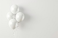 Balloon  white celebration anniversary.