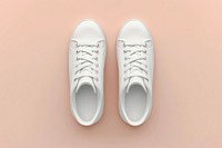 Shoes  footwear white shoelace.