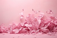 Crumbly paper pink background backgrounds petal plant.