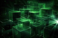 Green abstract cubic background backgrounds pattern light.