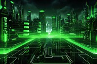 Green circuit theme background backgrounds metropolis light.