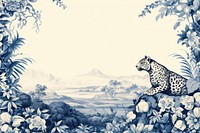 Toile with leopard pattern animal mammal.