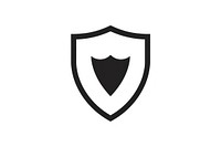 Shield icon logo protection security.