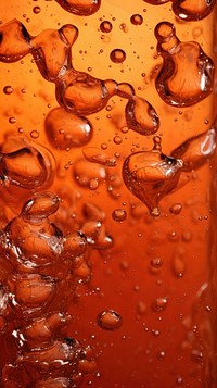 Macro photograph of soda bottle condensation refreshment.