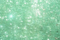 Pastel green glitter backgrounds turquoise textured.