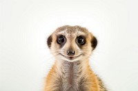 Smiling meerkat wildlife animal mammal. AI generated Image by rawpixel.