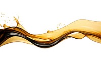  Ink gold wave backgrounds white background refreshment. AI generated Image by rawpixel.
