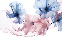 Ink petals flower plant inflorescence. AI generated Image by rawpixel.