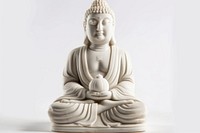 Marble statue of Buddha buddha representation spirituality.