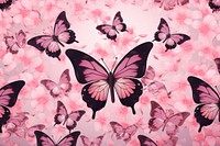 Pink butterfly illustration background backgrounds flower petal.