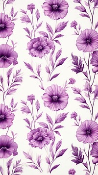 Simple purple botanical background backgrounds pattern flower.