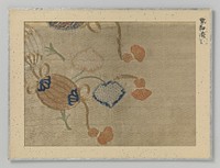 Fragment textiel (1801 - 1804) by anonymous