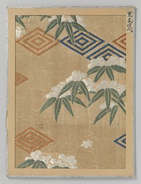 Fragment textiel (1661 - 1673) by anonymous