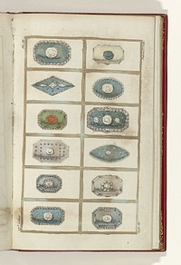 Cabinet des Modes ou les Modes Nouvelles, 15 Juillet 1786, pl. III (1786) by A B Duhamel, Pugin and Buisson