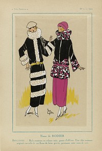 Très Parisien, 1923, No 1: Tissus de RODIER... (1923) by G P Joumard, Rodier and G P Joumard