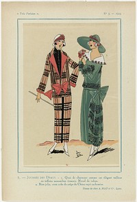 Très Parisien, 1923, No 5: 5.- JOURNÉE DES DRAGS... (1923) by anonymous, A et Cie Piat and G P Joumard