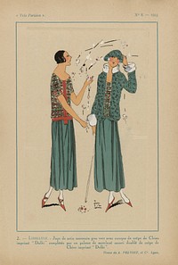 Très Parisien. La Mode, Le Chic, L’Elégance (1923) by anonymous, A et Cie Prévost and G P Joumard