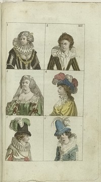 Kabinet van mode en smaak 1791, pl. XII (1791) by anonymous and A Loosjes
