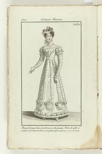 Journal des Dames et des Modes 1821, Costume Parisien (1969) (1821) by anonymous