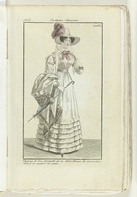 Journal des Dames et des Modes 1823, Costume Parisien (2168) (1823) by anonymous