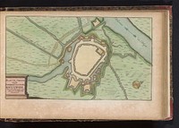 Plattegrond van Rheinberg (1735) by anonymous and erven J Ratelband and Co