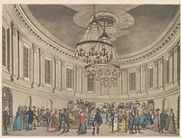 Concertzaal in Felix Meritis, ca. 1810-1813 (1824 - 1825) by anonymous and Evert Maaskamp