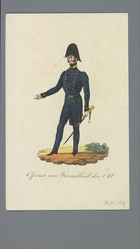 Officier van Gezondheid der 3e Kl. (1835 - 1850) by Albertus Verhoesen and Johannes Paulus Houtman