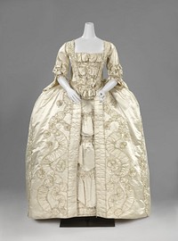 Sack-Back Gown (robe à la française) (c. 1760 - c. 1765) by anonymous