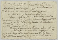 Beschrijving behorend bij gebedsnoot (1700 - 1799) by anonymous