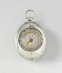Pendant Watch with Hour, Day, Month, and Season Indicators (c. 1625 - c. 1650) by Jan Janse Bockels and anonymous