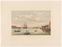 Willemstad (1860 - 1862) by jonkheer Jacob Eduard van Heemskerck van Beest, Gerard Voorduin, Steendrukkerij de Industrie and Frans Buffa en Zonen