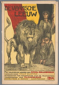 De Vlaamsche Leeuw (1914) by Willy Sluiter, Scheltens and Giltay, Emiel Hullebroeck and Stoomsteendrukkerij Senefelder