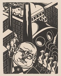 Oorlogsindustrie (1933 - 1935) by Meijer Bleekrode and Collectief Roode Prenten