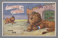 In naam van Oranje gesloten de poort (1919) by JL and W den Boer