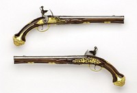 Vuursteenpistool (1710 - 1720) by Gerrit Lasonder II