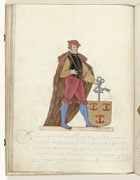 Johan I, heer van Culemborg (c. 1600 - c. 1625) by Nicolaes de Kemp and anonymous