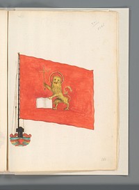 Vlag van Venetië (1667 - 1670) by anonymous