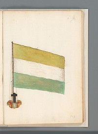 Vlag van Middelburg (1667 - 1670) by anonymous
