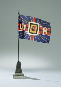 Vlaggetje van het W. Dreeshuis (1957) by Vrouwenbond NVV  Federatie Amsterdam