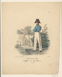 Nederlandsche Armée / 1ste Officier van Gezondheid (1823 - 1827) by Jean Baptiste Madou and Schouten Carpentier