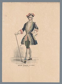 Costume Français, 18e Siècle (sous Louis XV.) (c. 1840 - c. 1850) by Elias Spanier