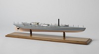 Model of a Gunboat (c. 1877 - c. 1885) by Krupp