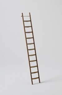 Model of a Ladder (c. 1850) by Petrus van der Loo and Petrus van der Loo