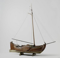 Model of a Boyer from North Holland (c. 1757) by anonymous