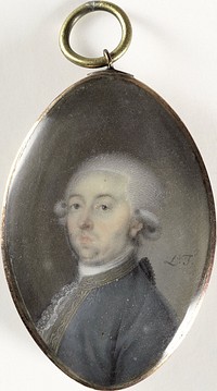 Rudolf van Olden (1746-1813). Raad- en rekenmeester van prins Willem V (1780 - 1800) by Leonardus Temminck