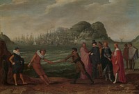 Battle for the Gold Staff (Dominion of the World) (c. 1615 - c. 1630) by Adam Willaerts